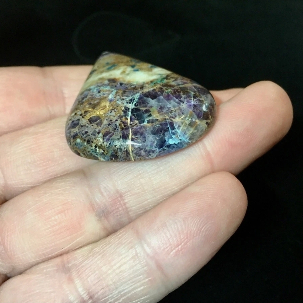 Natural Kaleidascope Prism Agate Cabochon Utah High Grade 94ct - Picture 5 of 5